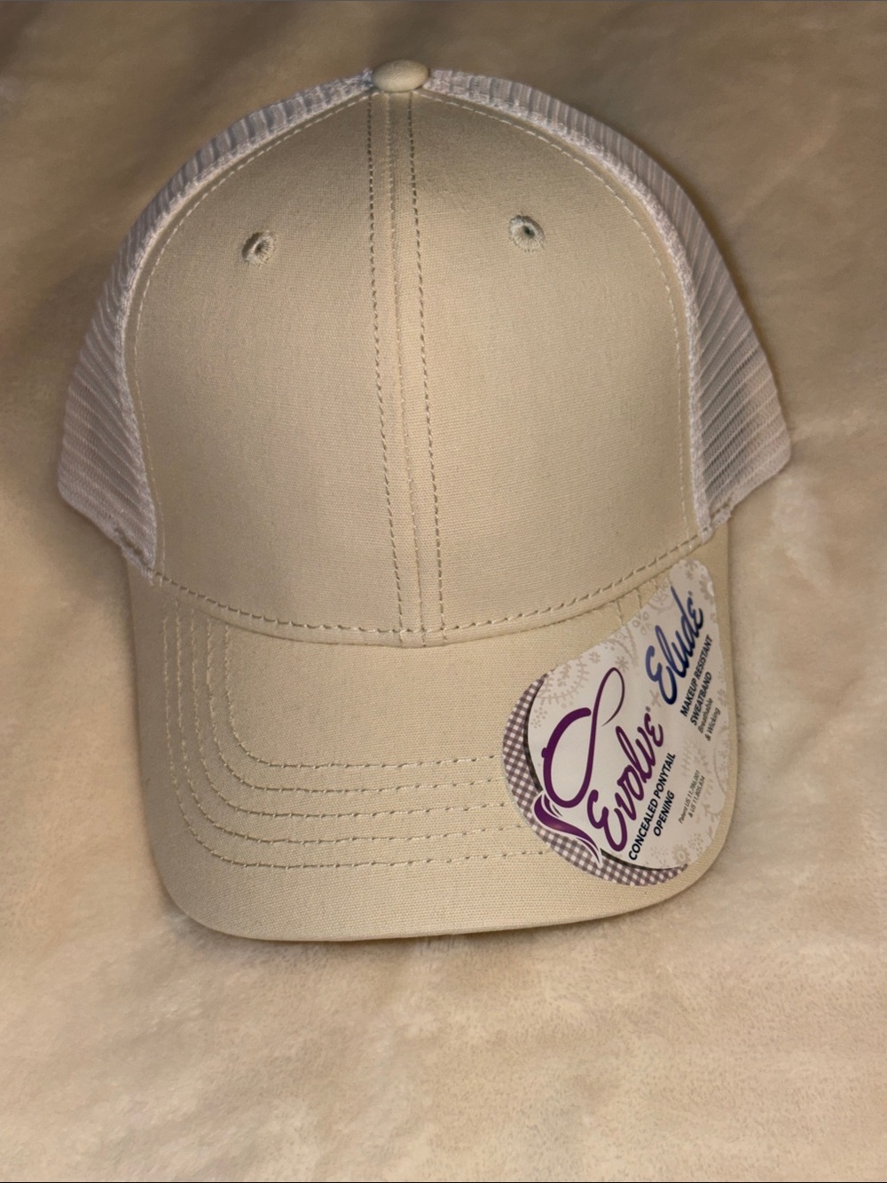 New Infinity Her Vanilla Trucker Hat